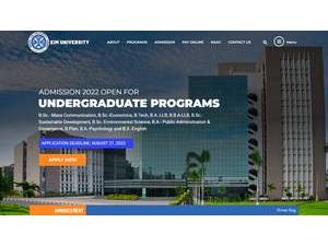 XIM University's Website Screenshot