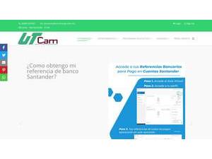 Universidad Tecnológica de Camargo's Website Screenshot