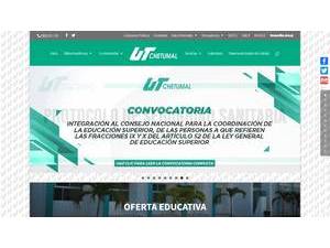 Universidad Tecnológica de Chetumal's Website Screenshot