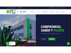 Technological University of Corregidora's Website Screenshot
