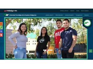 Technological University of La Huasteca Hidalguense's Website Screenshot
