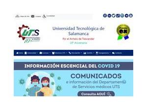 Universidad Tecnológica de Salamanca's Website Screenshot