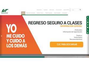 Universidad Tecnológica de Santa Catarina's Website Screenshot