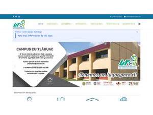 Universidad Tecnológica del Centro de Veracruz's Website Screenshot