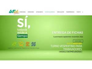 Universidad Tecnológica de Chihuhahua Sur's Website Screenshot