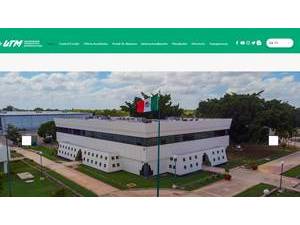 Universidad Tecnológica Metropolitana, Mexico's Website Screenshot