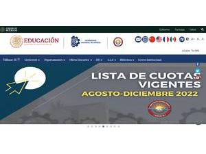 Technological Institute of Tláhuac III's Website Screenshot