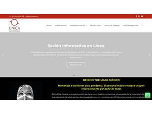 Universidad de Comunicación Avanzada's Website Screenshot