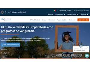 Universidad La Concordia's Website Screenshot