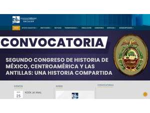 Universidad Politécnica de Bacalar's Website Screenshot