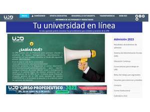 Universidad Politécnica del Bicentenario's Website Screenshot
