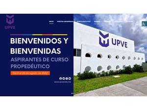 Universidad Politécnica del Valle de Évora's Website Screenshot