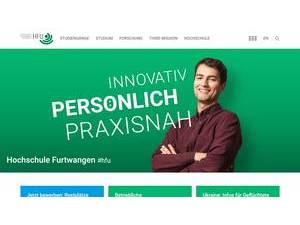 Hochuschule Furtwangen's Website Screenshot