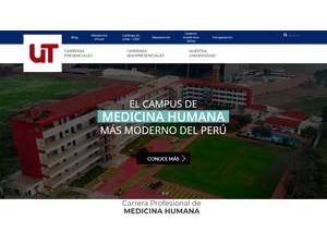 Universidad Privada TELESUP's Website Screenshot