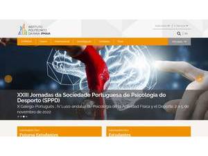 Instituto Politécnico da Maia's Website Screenshot