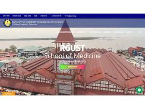 Rajiv Gandhi University of Science and Technology's Website Screenshot