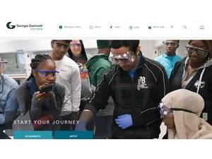 Georgia Gwinnett College's Website Screenshot