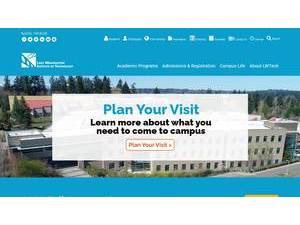 Lake Washington Institute of Technology's Website Screenshot