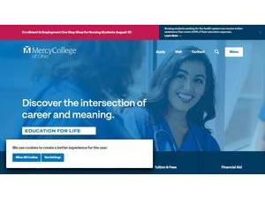 Mercy College of Ohio's Website Screenshot