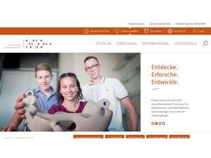 Trier University of Applied Sciences's Website Screenshot