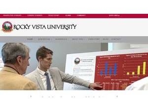 Rocky Vista University's Website Screenshot