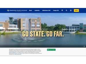 Seminole State College of Florida's Website Screenshot