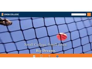 Snow College's Website Screenshot