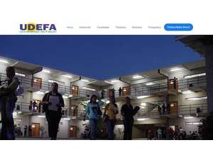 Universidad de Falcón's Website Screenshot