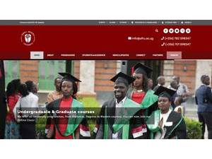 Africa Renewal University's Website Screenshot