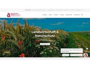 Hochschule Anhalt's Website Screenshot
