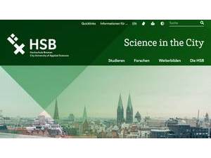Hochschule Bremen's Website Screenshot