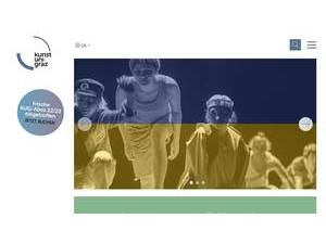 Universität für Musik und darstellende Kunst Graz's Website Screenshot