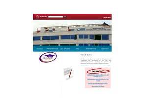 Private Higher Institute of Nursing El Amed's Website Screenshot