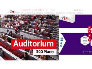 EPI Sousse's Website Screenshot