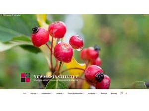 Newmaninstitutet's Website Screenshot