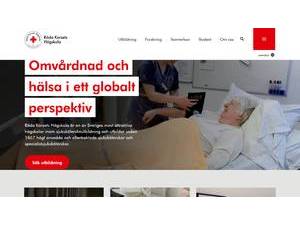 Röda Korsets högskola's Website Screenshot