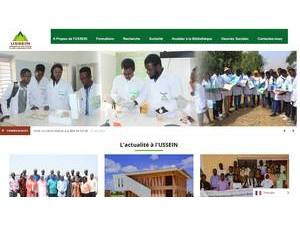 Université Sine-Saloum El Hadji Ibrahima Niasse's Website Screenshot
