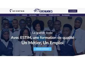 École Supérieure de Télécommunication d'Informatique et de Management's Website Screenshot