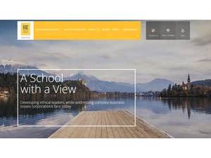 IEDC-Bled School of Management's Website Screenshot