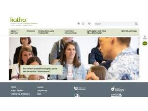 Catholic University of Applied Sciences North-Rhine Westphalia's Website Screenshot