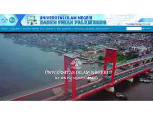 Universitas Islam Negeri Raden Fatah's Website Screenshot