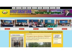 Universitas Ottow Geissler's Website Screenshot