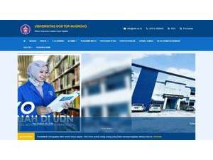 Doctor Nugroho Magetan University's Website Screenshot