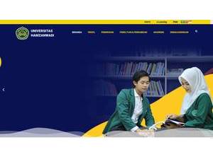 Universitas Hamzanwadi's Website Screenshot