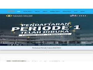 Hasyim Asy'ari University's Website Screenshot