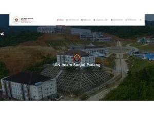 Universitas Islam Negeri Imam Bonjol's Website Screenshot
