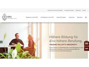 Philosophisch-Theologische Hochschule Vallendar's Website Screenshot