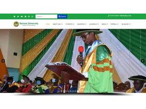 Garissa University's Website Screenshot