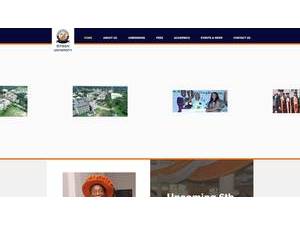 Ritman University's Website Screenshot