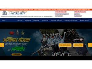 Sant Baba Bhag Singh University's Website Screenshot